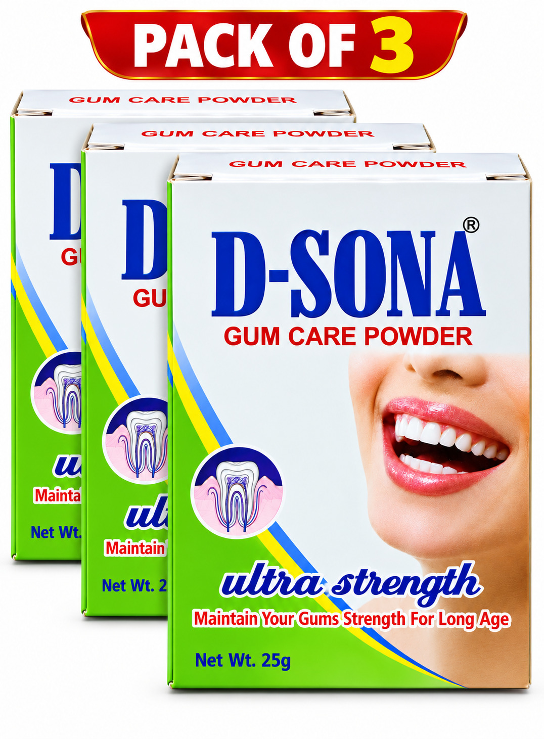 D-Sona Gum Care Powder 25 gm