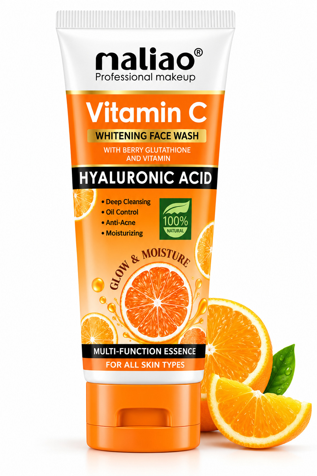 Maliao Vitamin C Glowing Facewash 100 gm