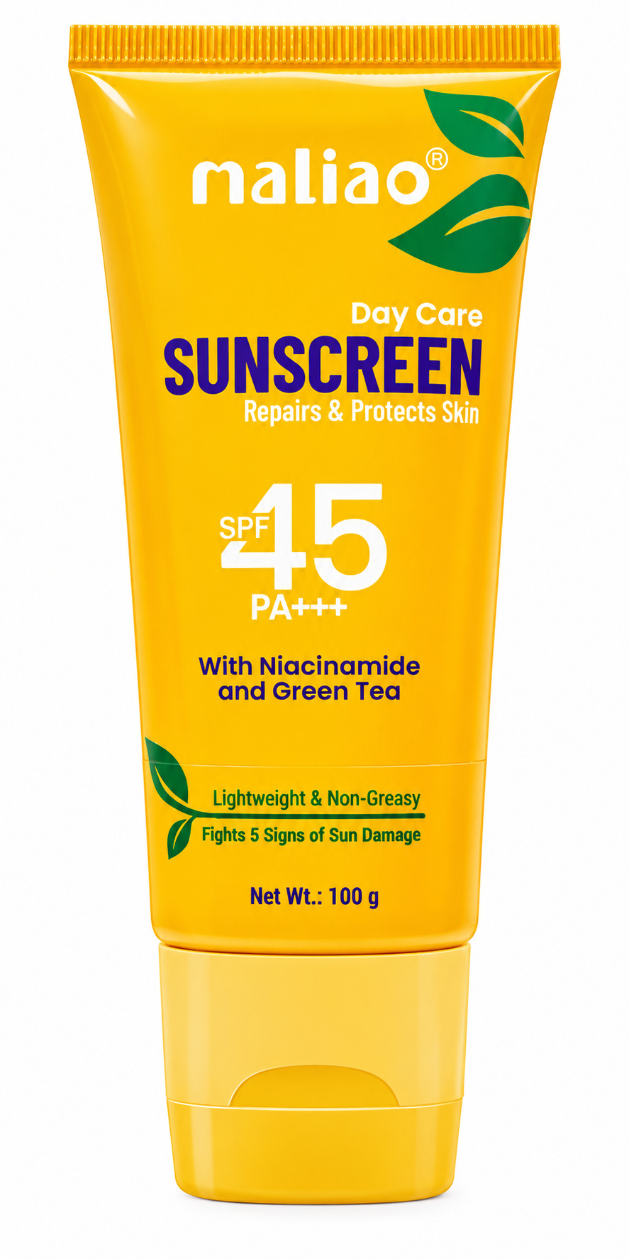 Maliao Day Care Sunscreen 100 gm With Niacinamide & Vitamin E