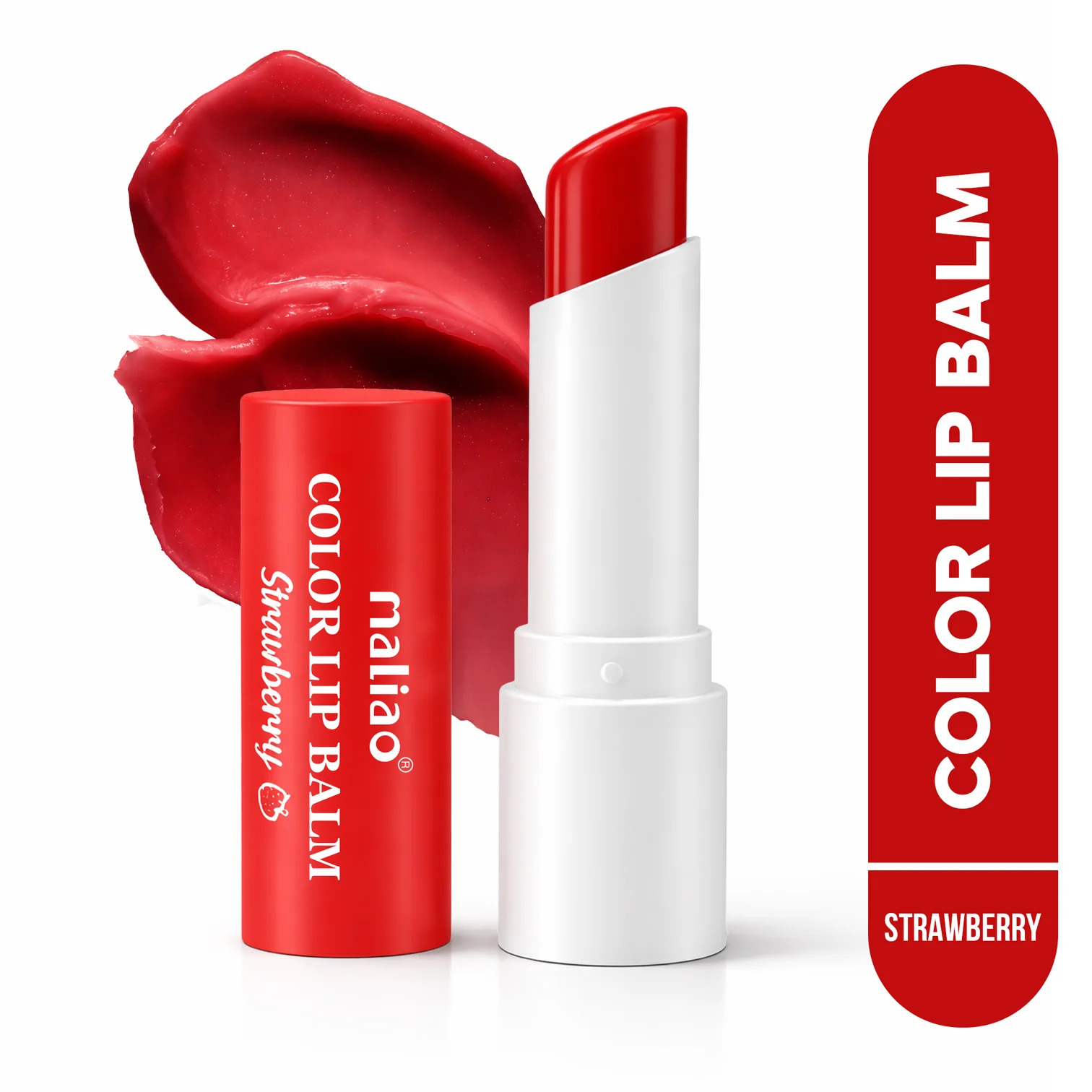 Maliao Colour Lip Balm (Strawberry) 3.8 gm