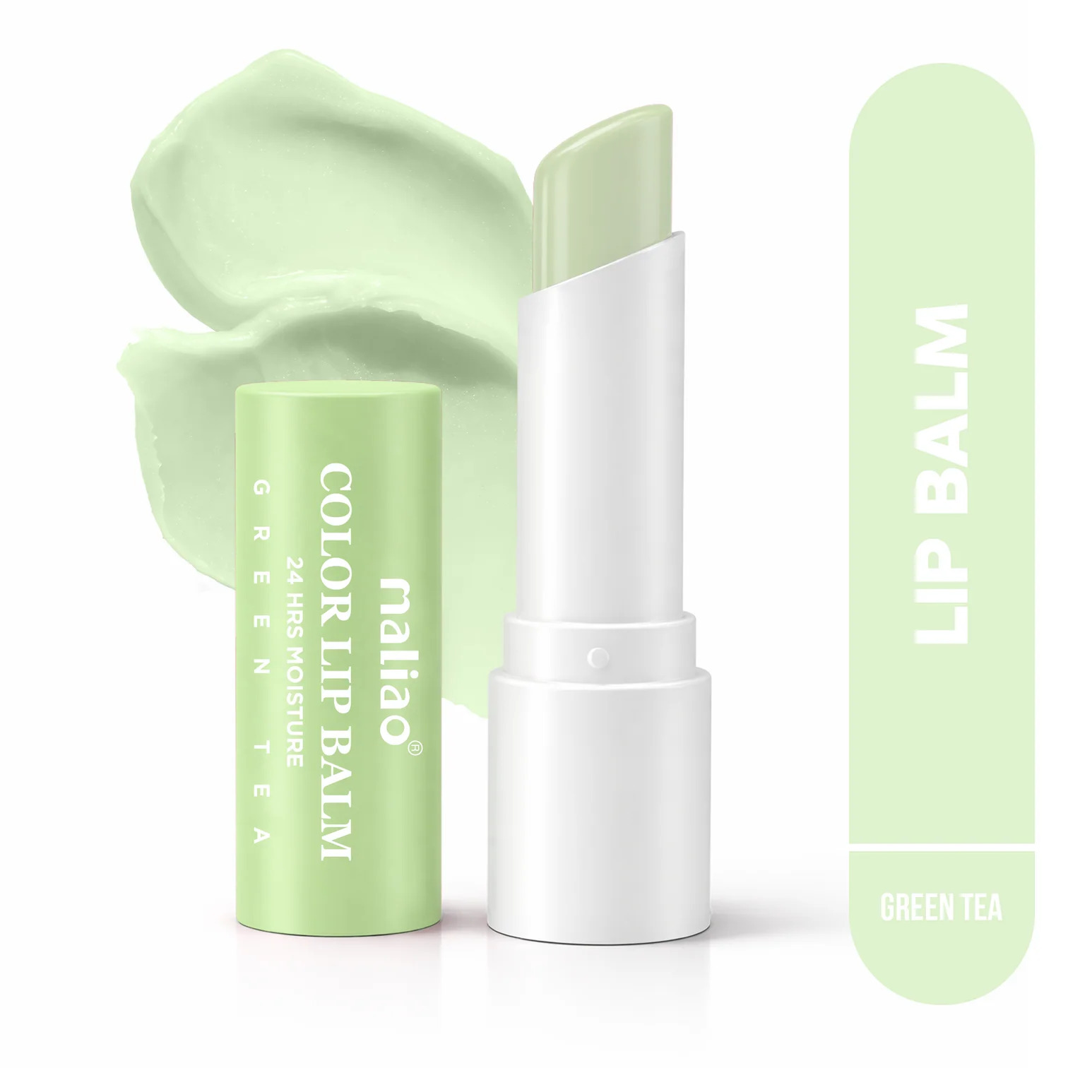 Maliao Colour Lip Balm (Green Tea) 3.8 gm