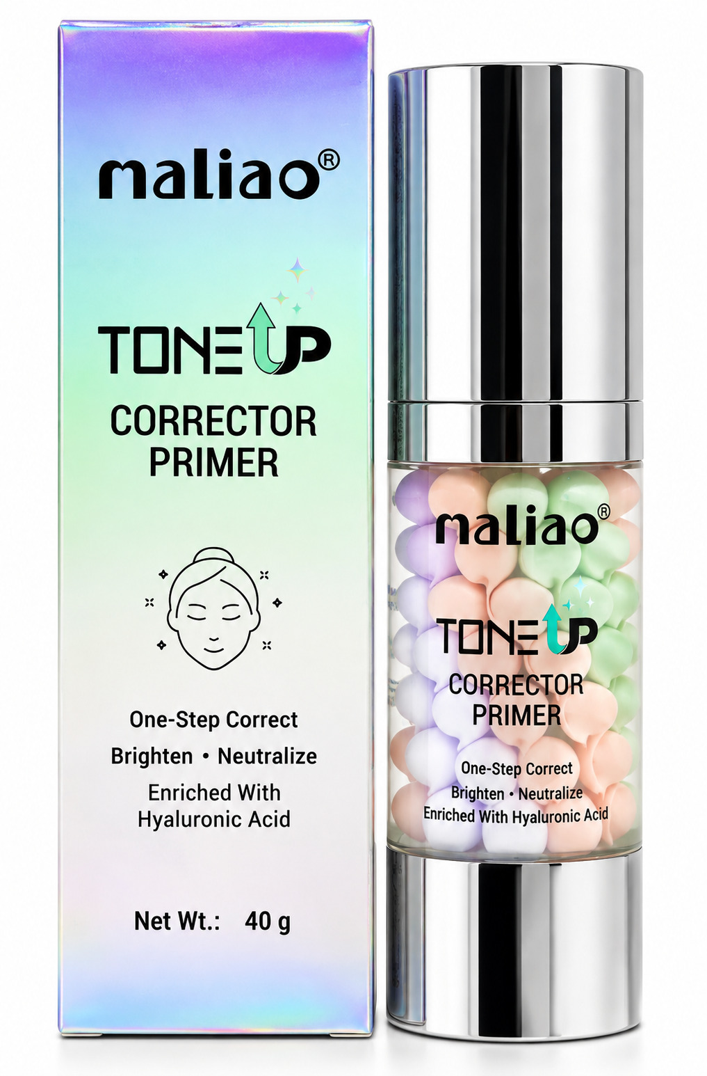 Maliao ToneUp Corrector Primer 40 gm