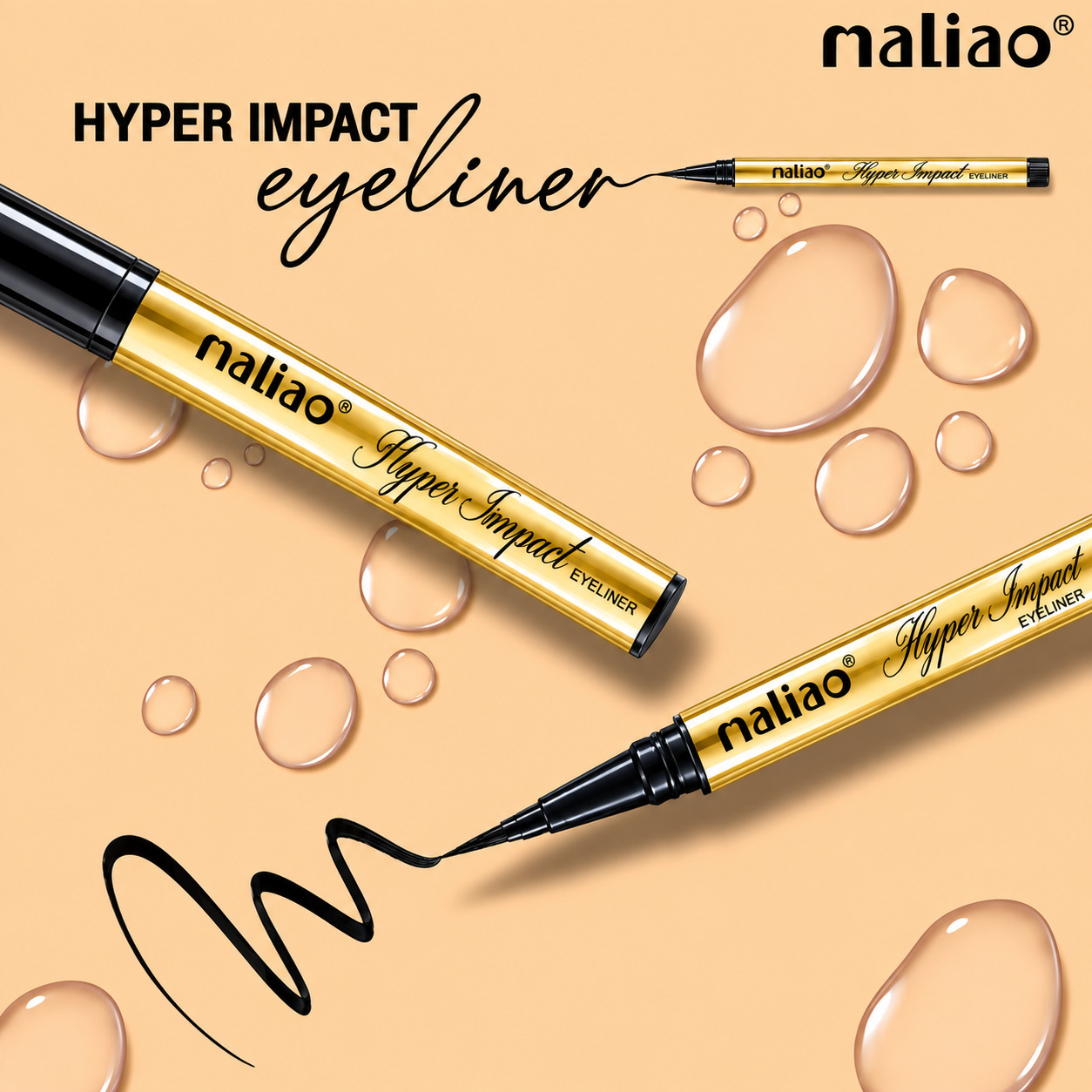 Maliao Hyper Impact Eyeliner 1.2 ml