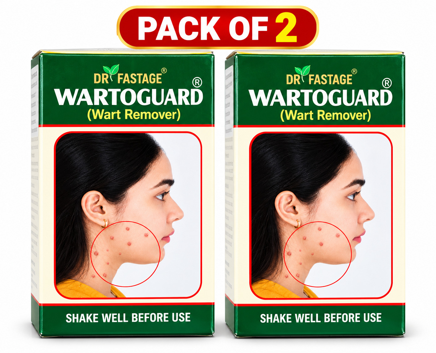 WARTOGUARD (Wart Remover) (2 x 5 ml)