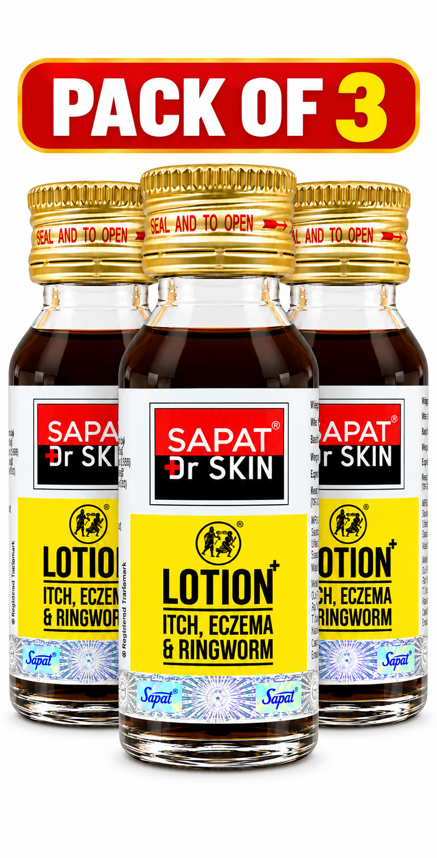 Sapat Lotion 26 ml (For Itch, Eczema & Ringworm)