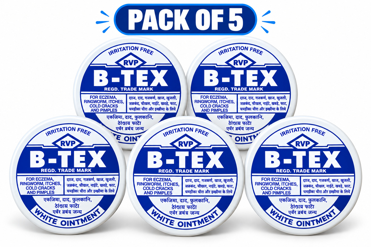 B-TEX White Ointment 14 gm