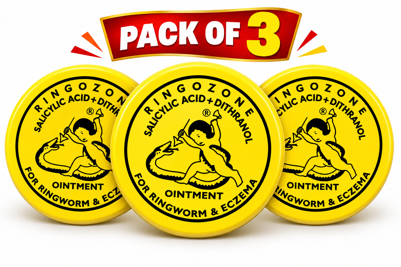 Ringozone Ointment 13 gm (For Ringworm & Eczema)
