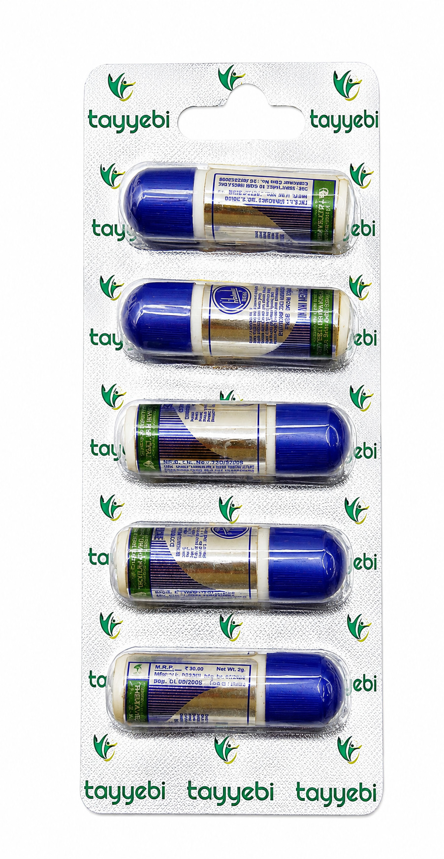 Tayyebi Chhinkni (1 Strip x 5 Bottles) || Free From Tobacco