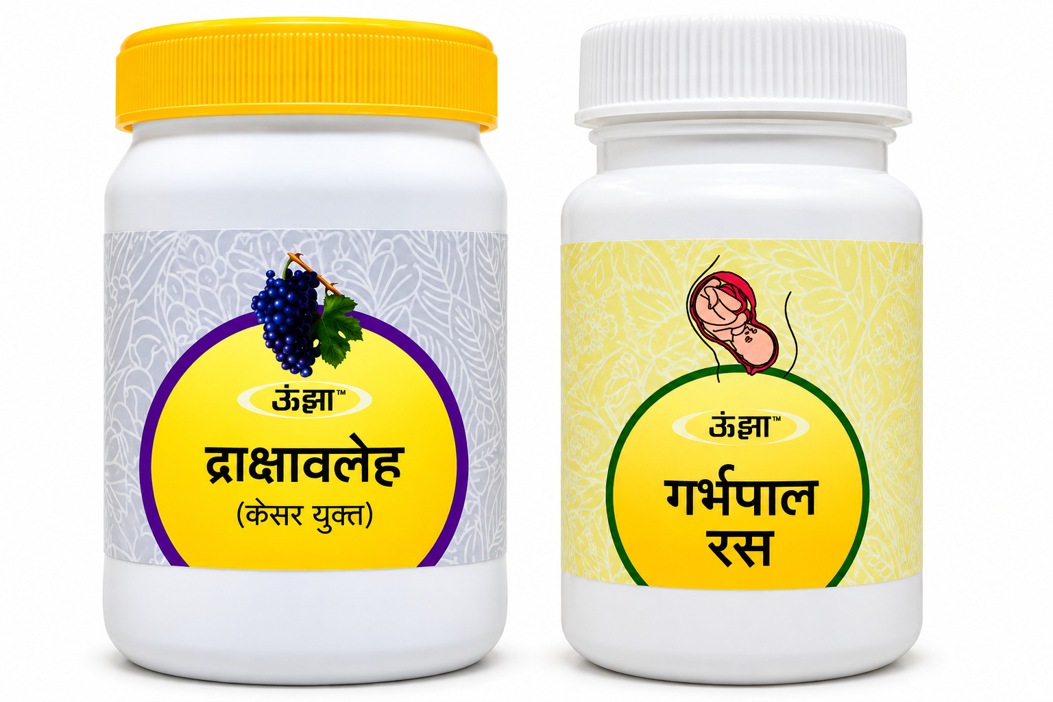 Garbhpal Ras 200 Tab With Drakshavaleha (Kesar Yukta) 500 g