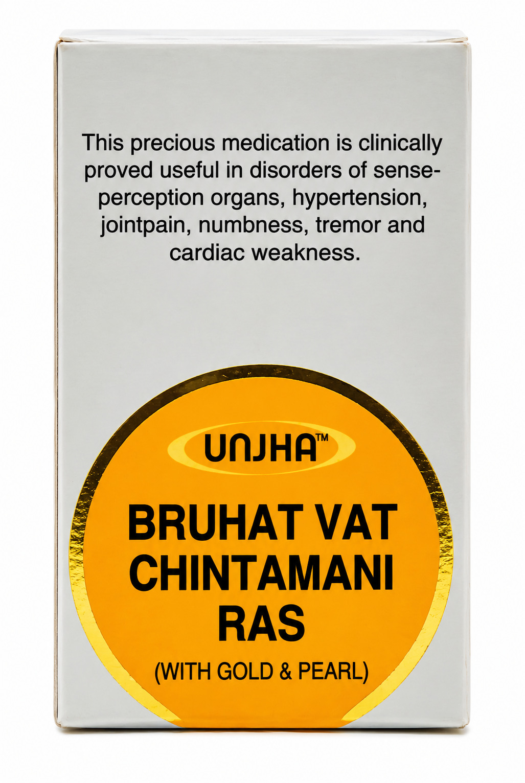 Unjha Bruhat Vat Chintamani Ras (With Gold & Pearl) 10 Tab