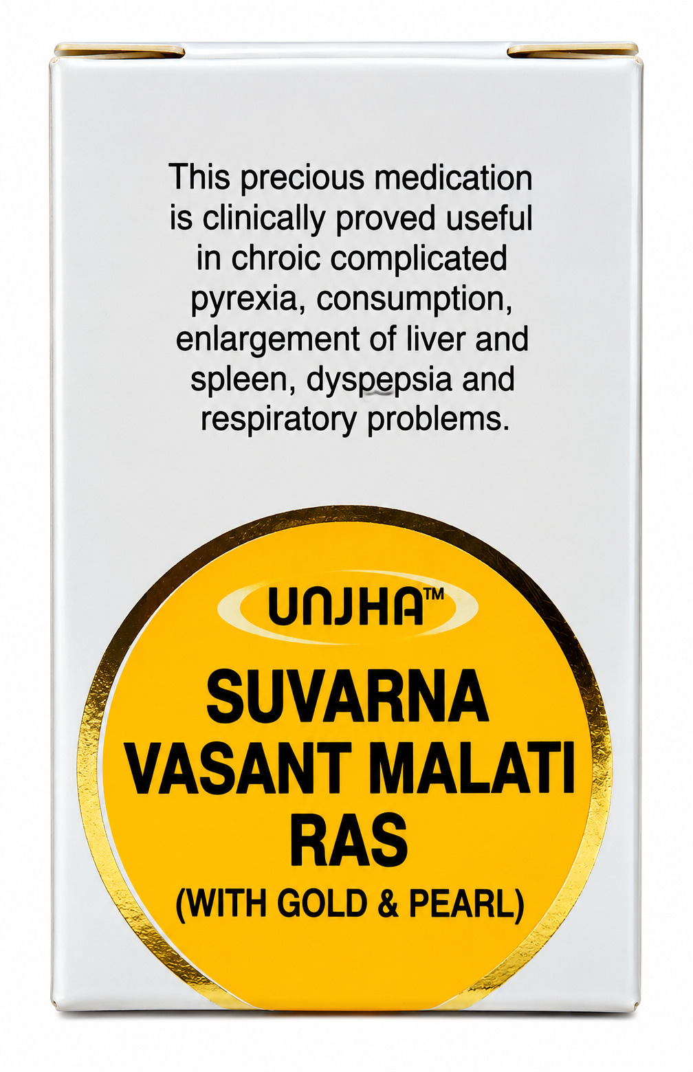 Suvarna Vasant Malati Ras (With Gold & Pearl) 30 Tab
